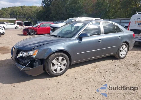 2009 Hyundai Sonata Gls из США, поврежденный, VIN 5NPET46C09H542348